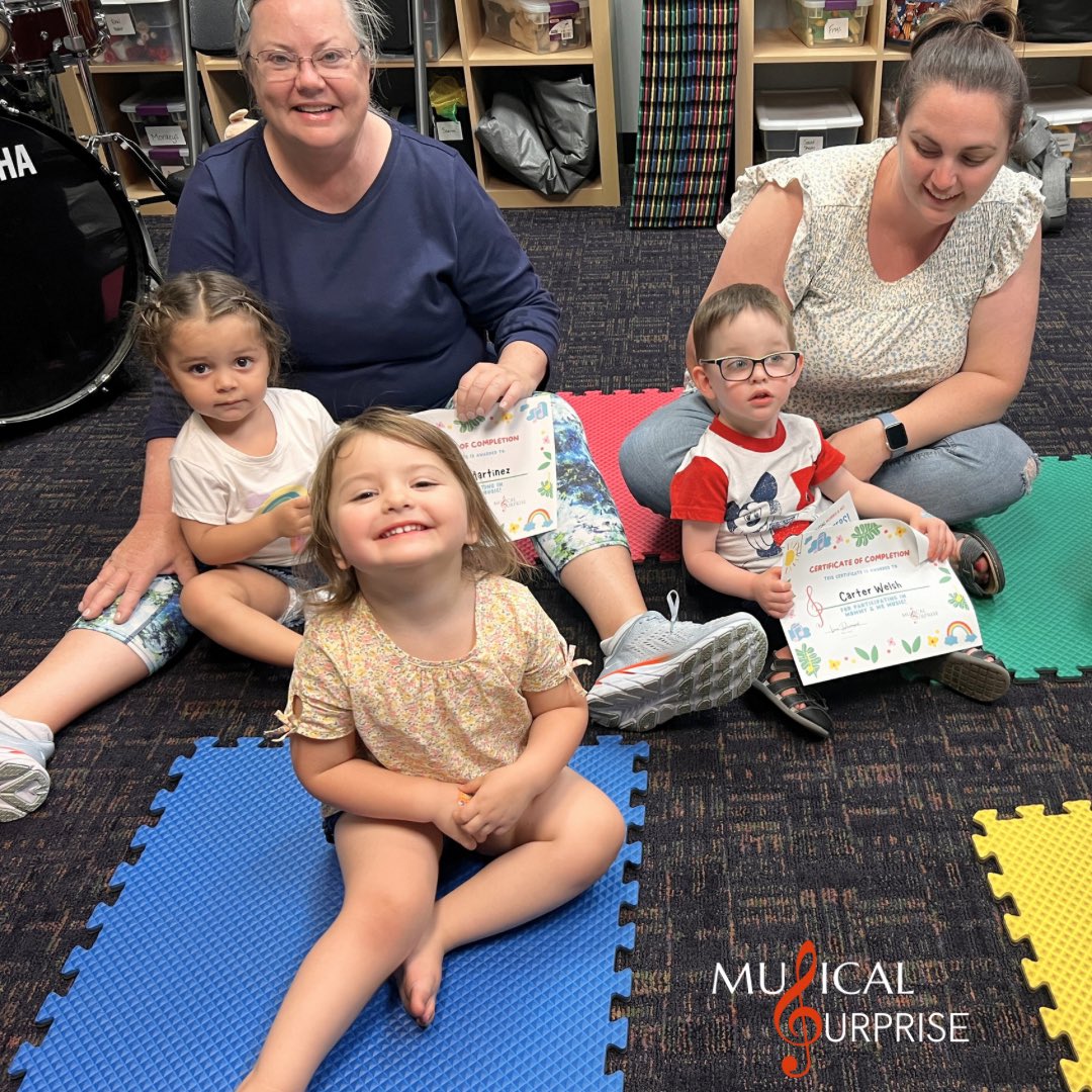 MusicalSurprise's tweet photo. Our Summer Group Classes came to a close last week and we are so grateful to get to share music with so many students at Musical Surprise. Our next term is now enrolling, be sure to sign up soon, space is limited. 

See you soon!

https://t.co/oaOqYQNb04 https://t.co/TNnk9nSqcb
