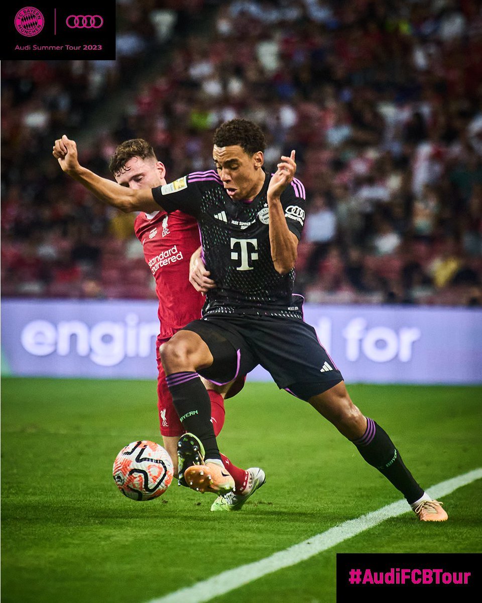 FCBayernBR's tweet photo. Valeu, Singapura! 🇸🇬
#LFCFCB #AudiFCBTour | #Anúncio https://t.co/s8ezNSUnAQ