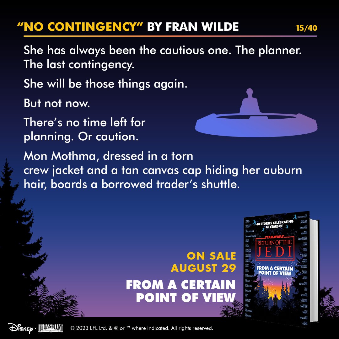 How it started / How it's going #FACPOV edition.

Mon Mothma
Alexander Freed --- Fran Wilde

 #StarWars #FromaCertainPOVReturns