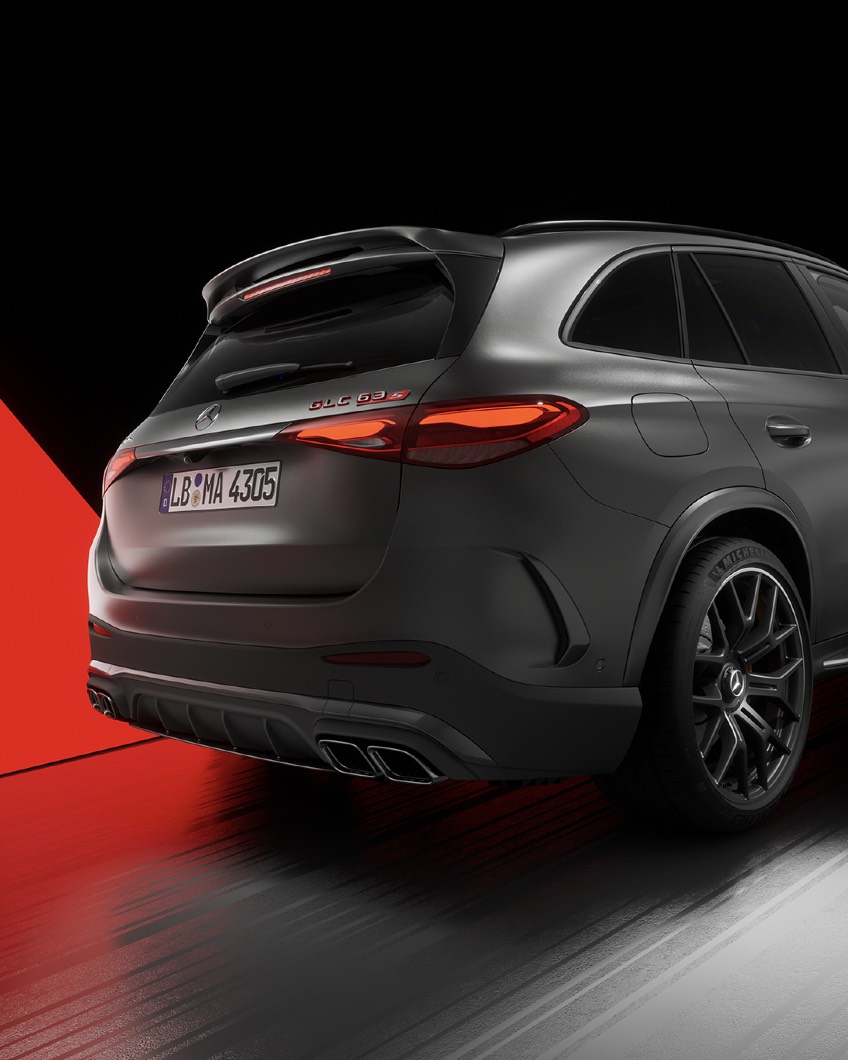 The 2025 AMG GLC 63 S E Performance SUV, arriving to Canada in 2024.