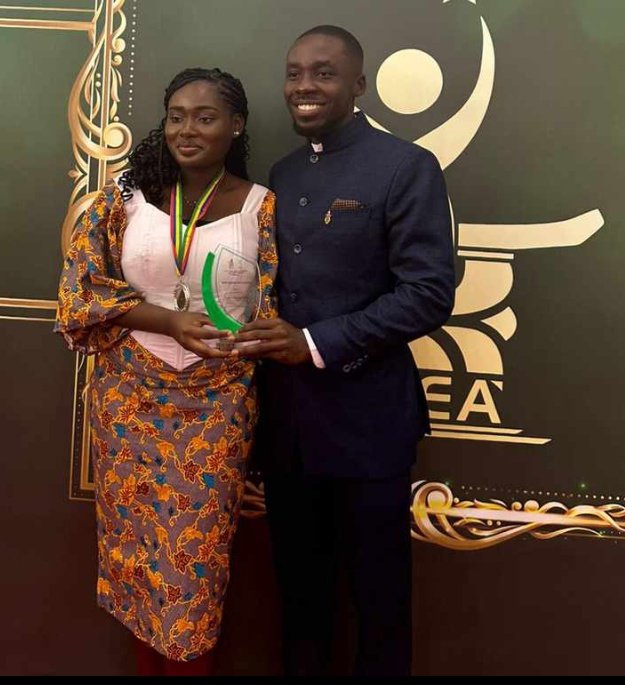 📍📍 CONGRATULATIONS 📍📍
Her Excellency Deborah Afia Boakye emerges as the Outstanding SRC Executive Committee Member of this year 2023 in the Maiden Edition of the Vice Chancellor's Students' Excellence Awards 23 ⭐

Congratulations  to you Her Excellency
#KNUSTNotice|#VCSEA23
