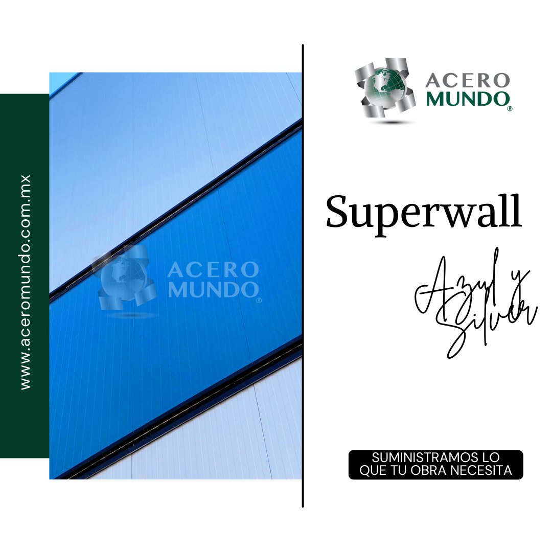 AceroMundoMx's tweet image. 🏢✨ Descubre el Panel Superwall: Tu aliado en construcción inteligente y sustentable. 🌱💼

En ACEROMUNDO te presentamos el impresionante Panel Superwall, una innovación de #Metecno que elevará tus proyectos a otro nivel. 🚀🏗️