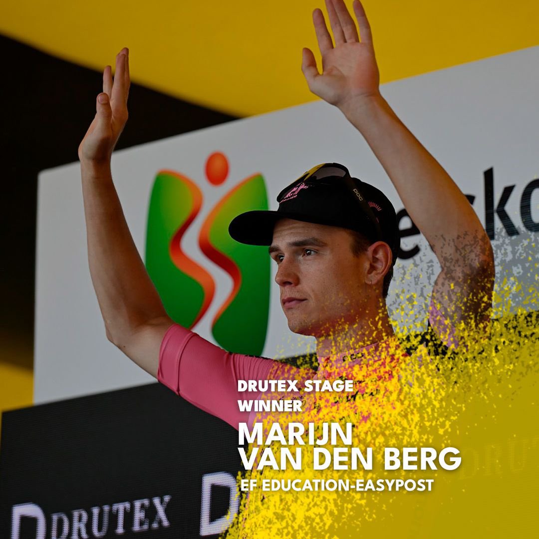 Tour_de_Pologne's tweet photo. STAGE WINNER
🥇MARIJN VAN DEN BERG
#DRUTEX
📸 @gruchaseven https://t.co/UswXxhRTBT