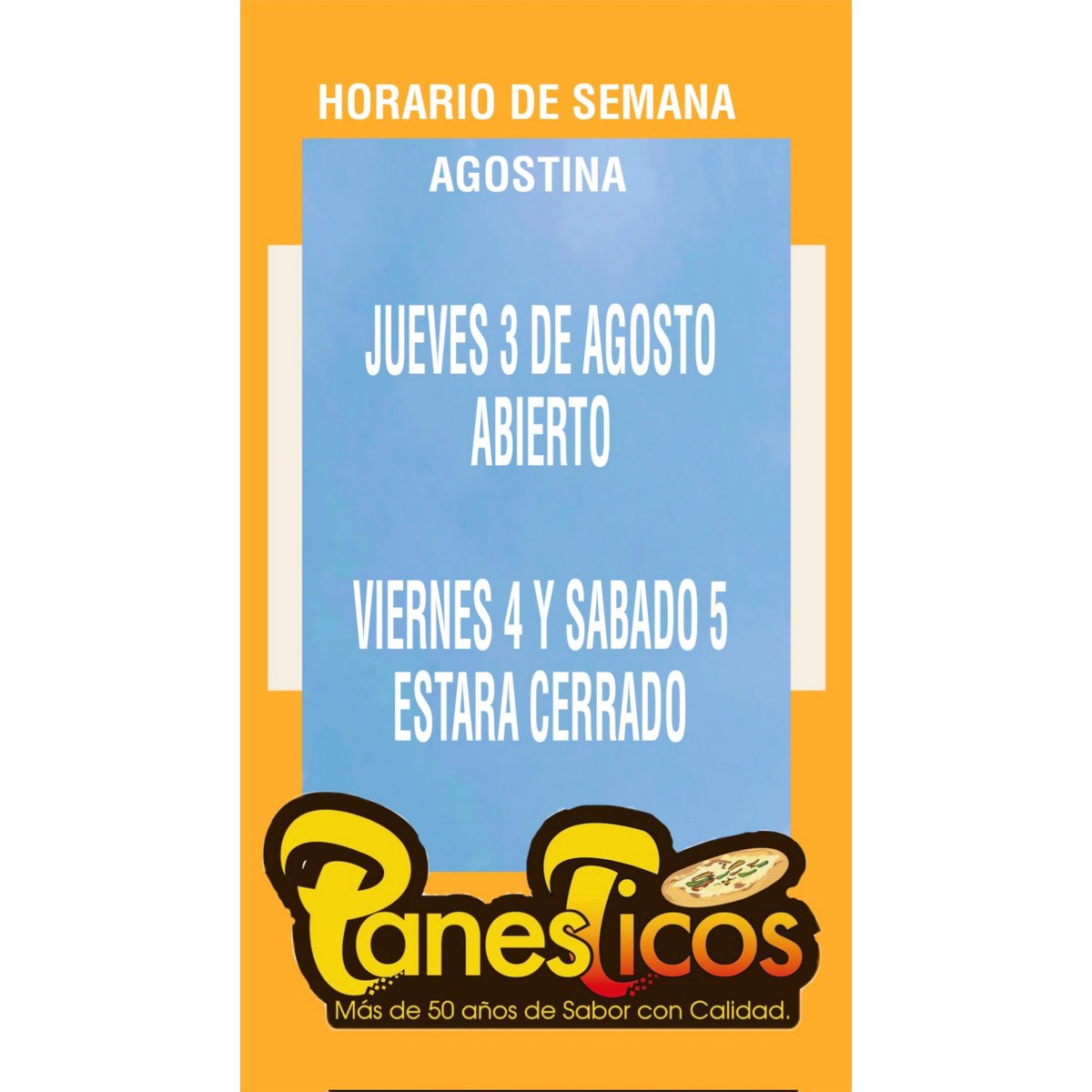Les dejamos la info para esta semana
