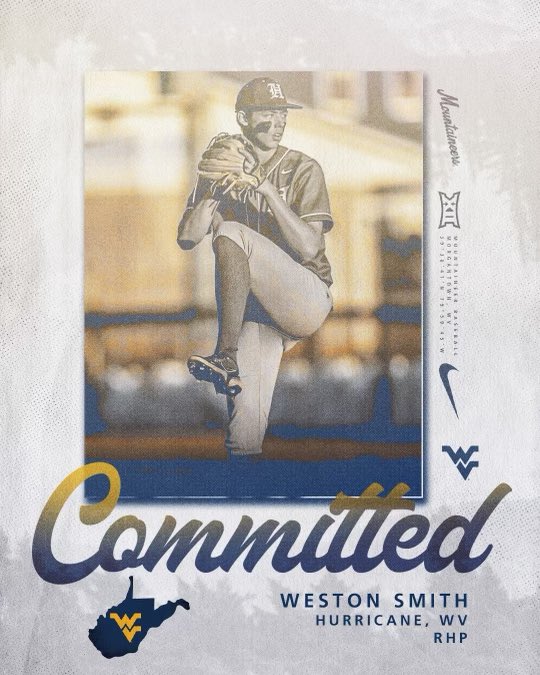 Very blessed and excited to announce that I will be able to continue my academic and athletic career in my home state at WVU. Thank you to all my past coaches, family, and friends who have been with me along the way and a huge thanks to @J_Gar12 @stevesabins for believing in me.