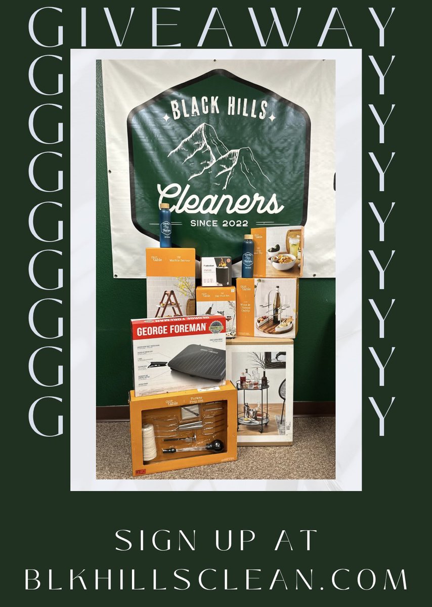 Black Hills Cleaners tweet media