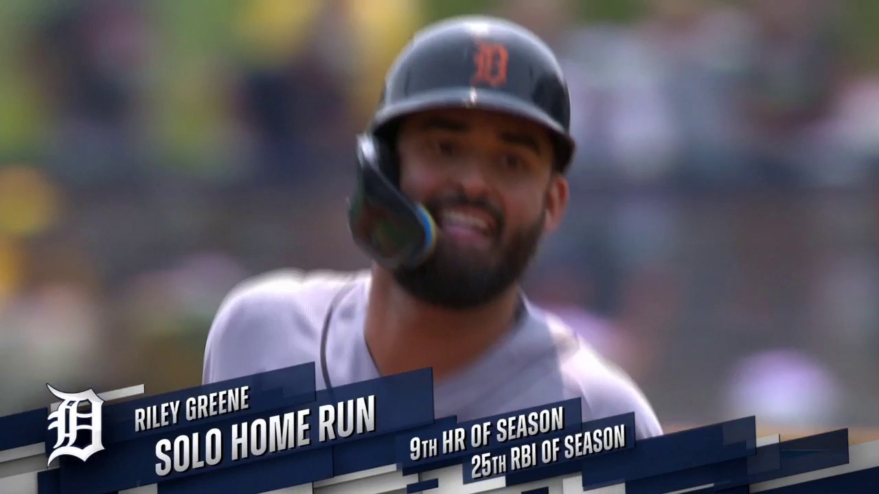 Bally Sports Detroit on X: Riley Greene smokes a solo home run (No. 9) to  give the Tigers a 1-0 lead in the first. #RepDetroit   / X