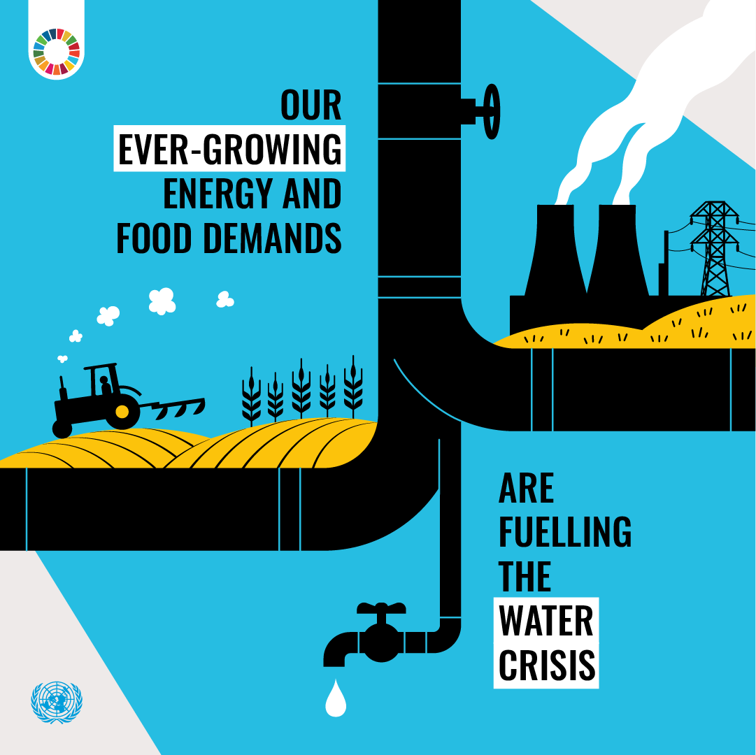 UNGeneva's tweet photo. 🚰 Water scarcity becomes a pressing issue impacting communities and ecosystems worldwide as we consume more resources. 

Let's raise awareness and prioritize sustainable practices to preserve this precious resource.

#WaterAction #SDG6 https://t.co/kZlzGK9nbd