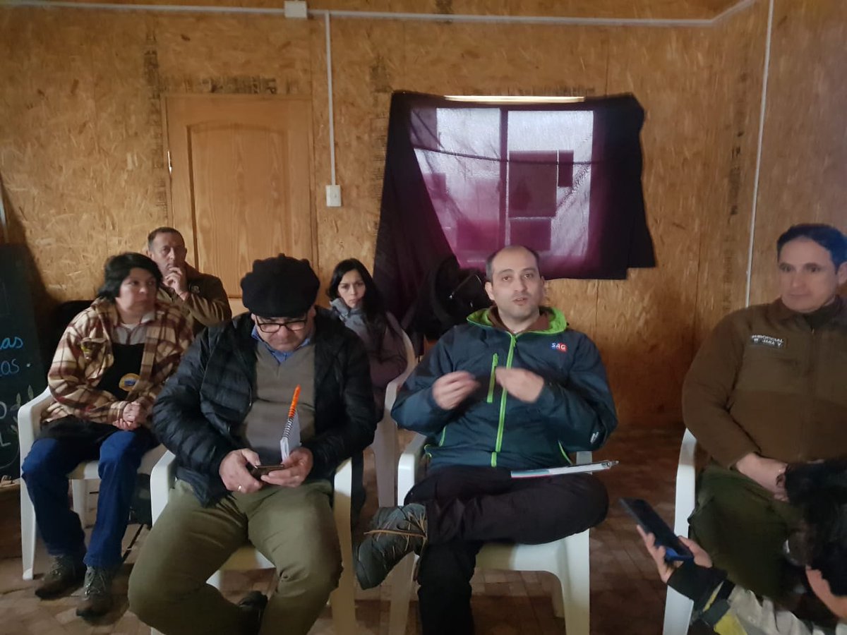 <a href="/sagchile/">SAG</a> #ChileChico se reunió con Asociación Gremial de Ganaderos de #PuertoGuadal para tratar temas referidos a #TrazabilidadAnimal y bienestar animal, entre otros.