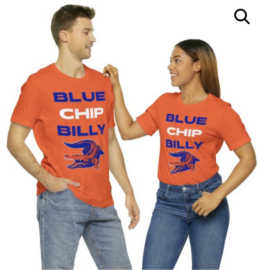 AllKindsWeather's tweet photo. For him and for her 🧡💙

#BlueChipBilly unisex t-shirts are among the products we’ll be dropping in the IAKOW merch store on Monday! Comes in four colors: 🟧🟦⬛️⬜️

Like this tweet if you’re interested! https://t.co/1ue71r3bF7