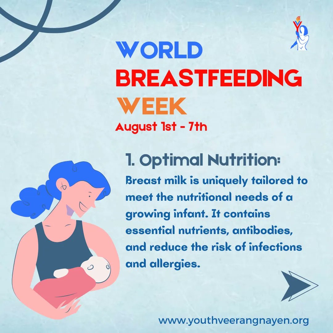 Yveerangnayen's tweet photo. Breastfeeding is a natural and wonderful way to provide the best start in life for baby.
This #BreastfeedingAwarenessWeek, let's continue to support mothers who breastfeed.
#WorldBreastfeedingWeek #WorldBreastfeedingWeek2023
#breastfeedingweek #breastmilk #breastfeeding https://t.co/KFoYKWi8QT