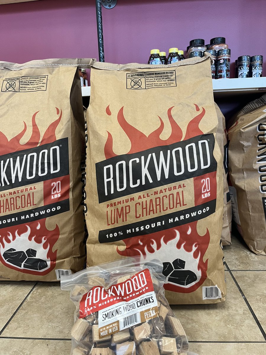 CornerButcherW's tweet photo. Super excited to carry Rockwood Charcoal! https://t.co/uu0iUYLo3d