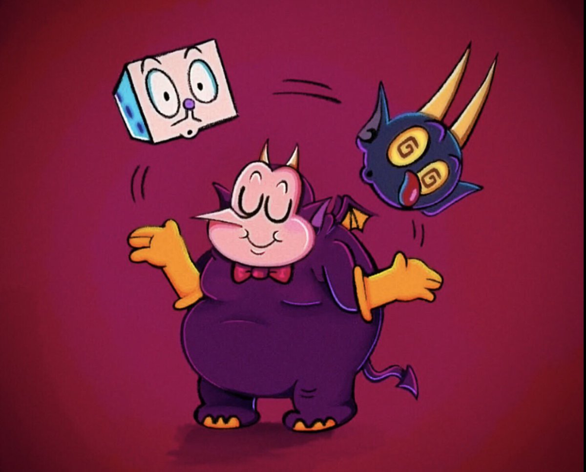 Livyy_rat's tweet photo. Juggling :] #henchdevildice #RENEWTHECUPHEADSHOW https://t.co/xV9UDuYZC3