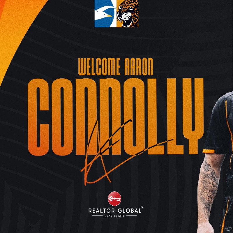 HullCity's tweet photo. ✍️ We are delighted to announce the signing of Aaron Connolly on a one-year deal for an undisclosed fee from @OfficialBHAFC!

Great to have you back, @AaronConnolly_9! 💪

#hcafc | Realtor Global