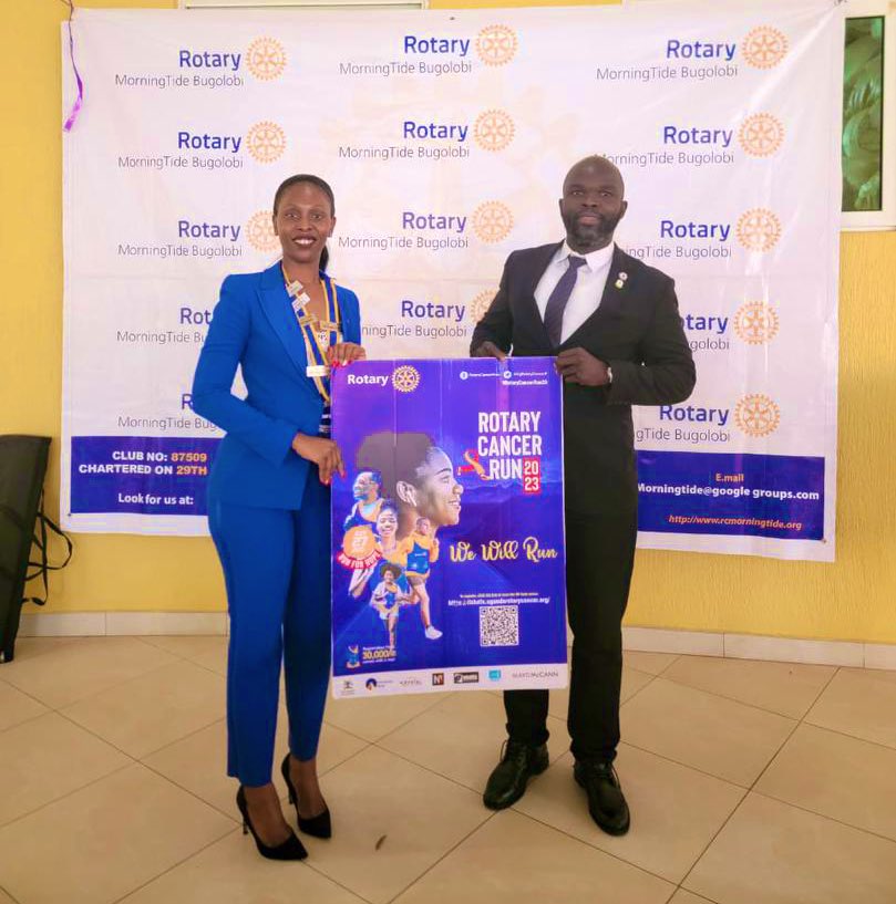 UgRotaryCancerP's tweet photo. The @RcMorningTide also officially confirmed it’s participation in the #RotaryCancerRun23 come 27th August as we Run for Hope to make a difference in lives of those battling with ♋️. 

Register too using the link👇: https://t.co/XkunjgqqPi to secure your running kit . https://t.co/JFDOhzF5Sd