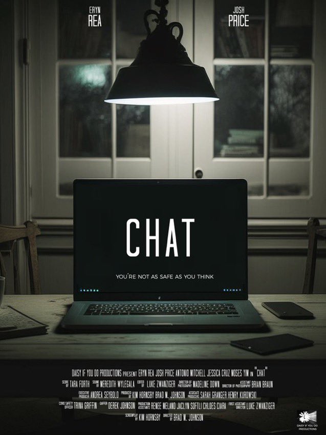 RWWFilm's tweet photo. I'm honored and excited to announce that our short film, CHAT, has been accepted into the 2023 Seattle Film Summit!

More info to come once times/venues are announced!

 @kimhornsby @ActorJoshPrice @ErynRea @LukeZwan @DerekMakesFilms @madeline_down https://t.co/kxRJJZ8rEP