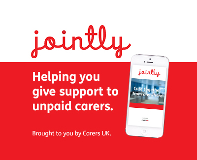 Carers can now get free access to the Jointly App, to support them in their caring role. More information can be found here jointlyapp.com. For free access to Jointly App, once you have registered, please use code: DPCN9538