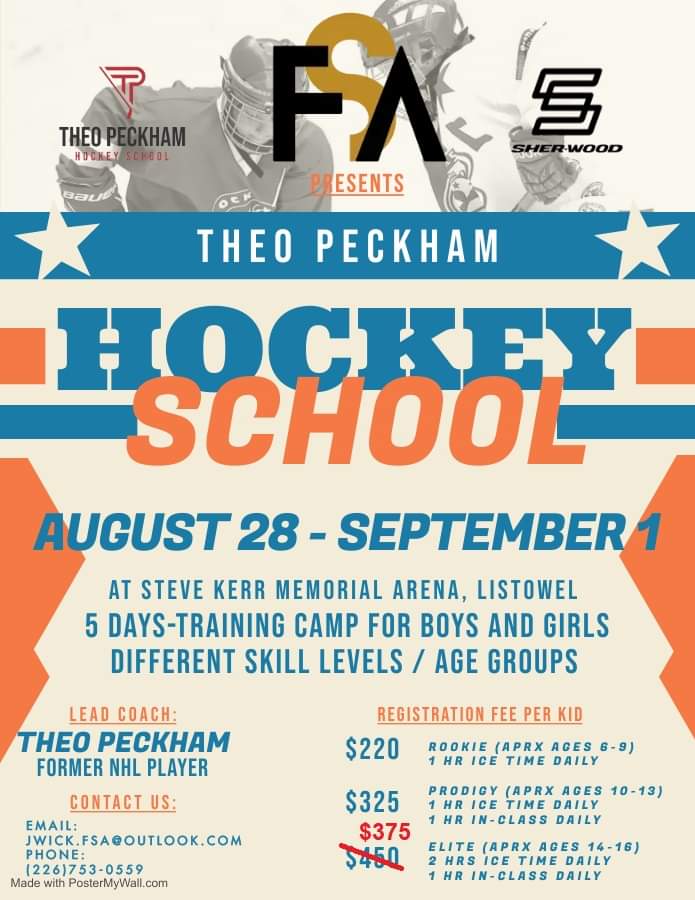 FSACanada's tweet image. If you haven't seen it.. we still have some spots available in rookie and elite level for our hockey camp.
DM us on here or email us team.fsa@outlook.com 
#fsacanada #hockeyschool #supportlocalsports