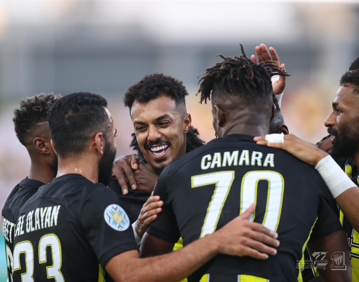 ittihad's tweet photo. 📸| من لقاء #الاتحاد_الشرطة  ⚽️💛
#كاس_الملك_سلمان_للانديه️ https://t.co/f4kVMGEUti