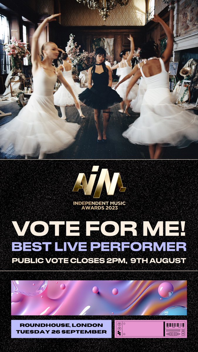 one week left to vote !! @aim_uk beabadoobee.ffm.to/bestperformer