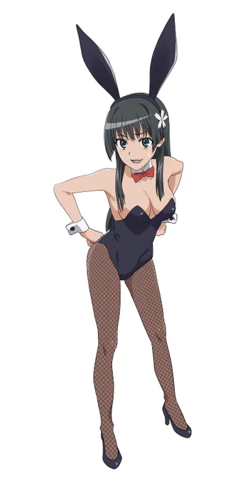 バニーの日だったのか( ..)