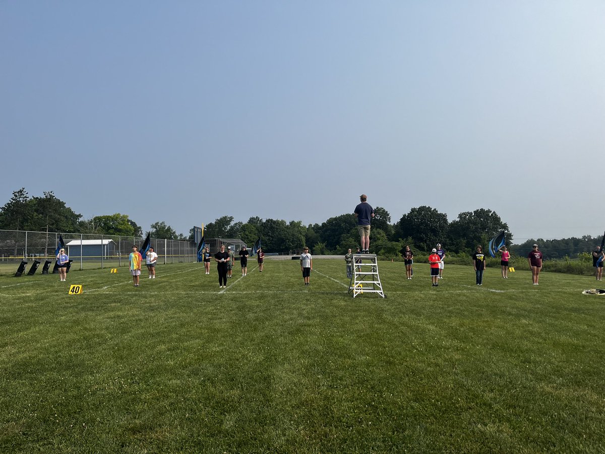 Can you hear that?! That’s the sound of our MHS marching band! Band Camp is in full swing on this glorious summer day, as our members prepare for the upcoming season!