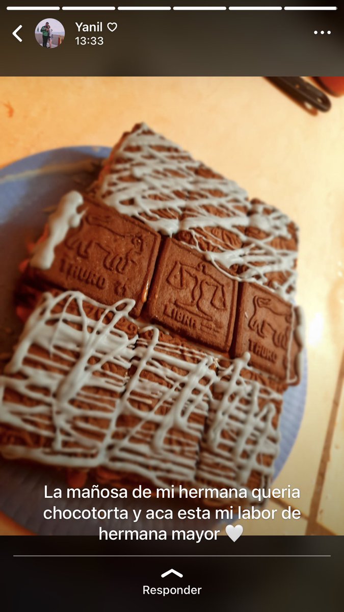 Yo quería chocotorta y mi hermana cumple mañas🥺🥺🥺