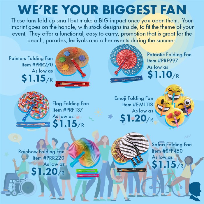 TratnikK's tweet image. Time to get the party started 🥳 and add some #customizable #HandFans 🌬 to the decor and liven things up while showing off your #brandlogo and drumming up some #business at #parades #birthdayparties #graduation and get your #cool on 😎 at the same time ⏰️