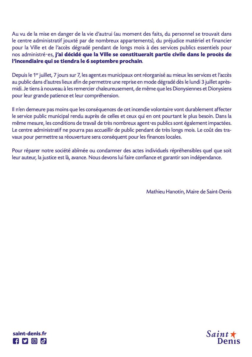 Mathieu Hanotin tweet media