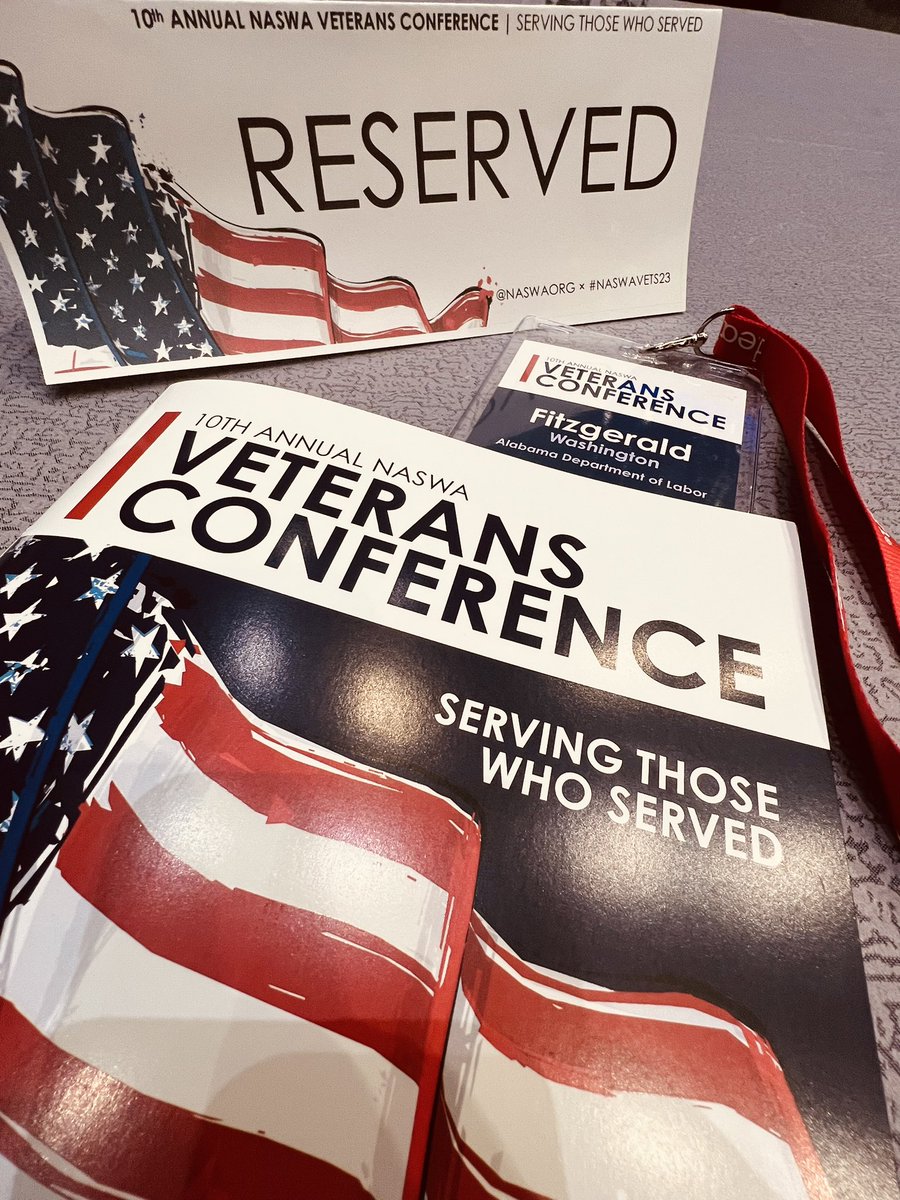 The 10th Annual NASWA Veterans Conference has now kicked off!  <a href="/NASWAORG/">NASWA</a> #NASWAVETS23
