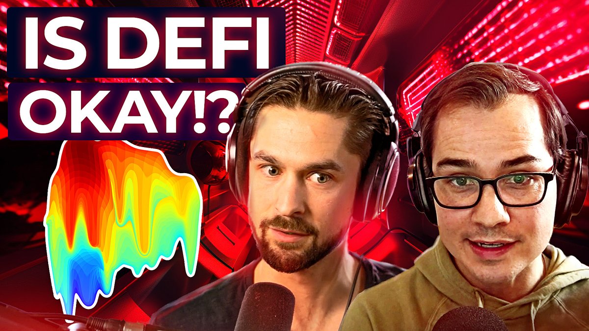 Bankless's tweet photo. 🚨 New Livestream 🚨

DeFi's having a rough week -- is everything gonna be okay? 

Ryan and David are taking a look at what's gone down, what's happening now, and what could happen soon...

Show starts in 20 minutes! ⏰

🔗 https://t.co/6eF8HyejVt https://t.co/NnKx85pxkI