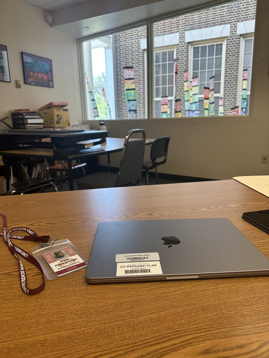 Day 2 on the job as AP of Cynwyd Elementary <a href="/LowerMerionSD/">Lower Merion SD</a>! So excited for this year! #ProudAP