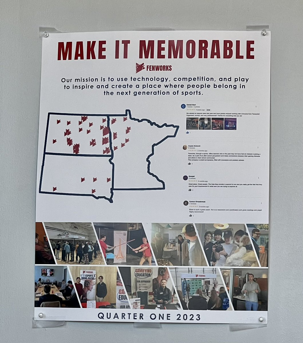 Who says STEM can’t be fun? Awesome to be at Fenworks in Grand Forks this morning to see their work in esports and drone competitions, helping K-12 students learn skills in leadership, teamwork, and problem solving.