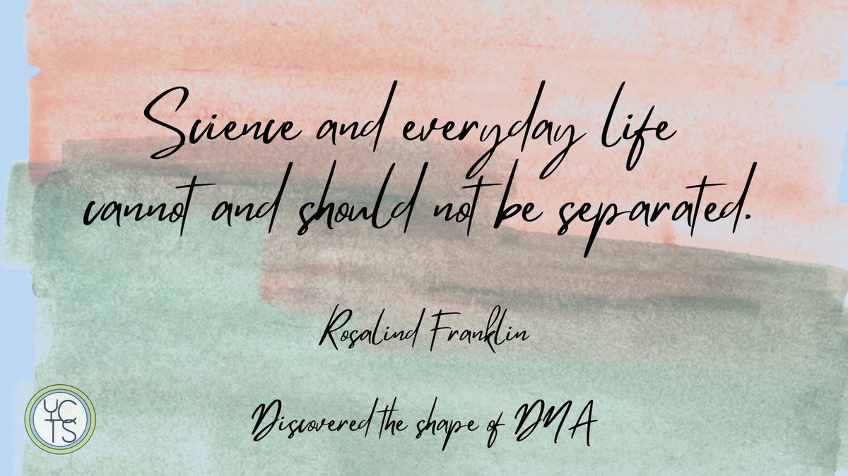 Science is part of our everyday.

#rosalindfranklin #womeninscience #discoveryofdna #wisewordswednesday #diversityinscience #scienceforkids #primaryscience #homeschoolscience #primaryeducation