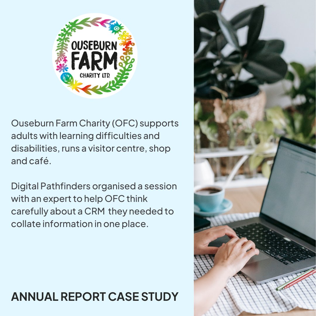 Ouseburn Farm Charity had major business information located in different places and required a CRM system to collate information into one place. We helped to find the right CRM system and implement it. 👇
uploads-ssl.webflow.com/607d868ba5b540…