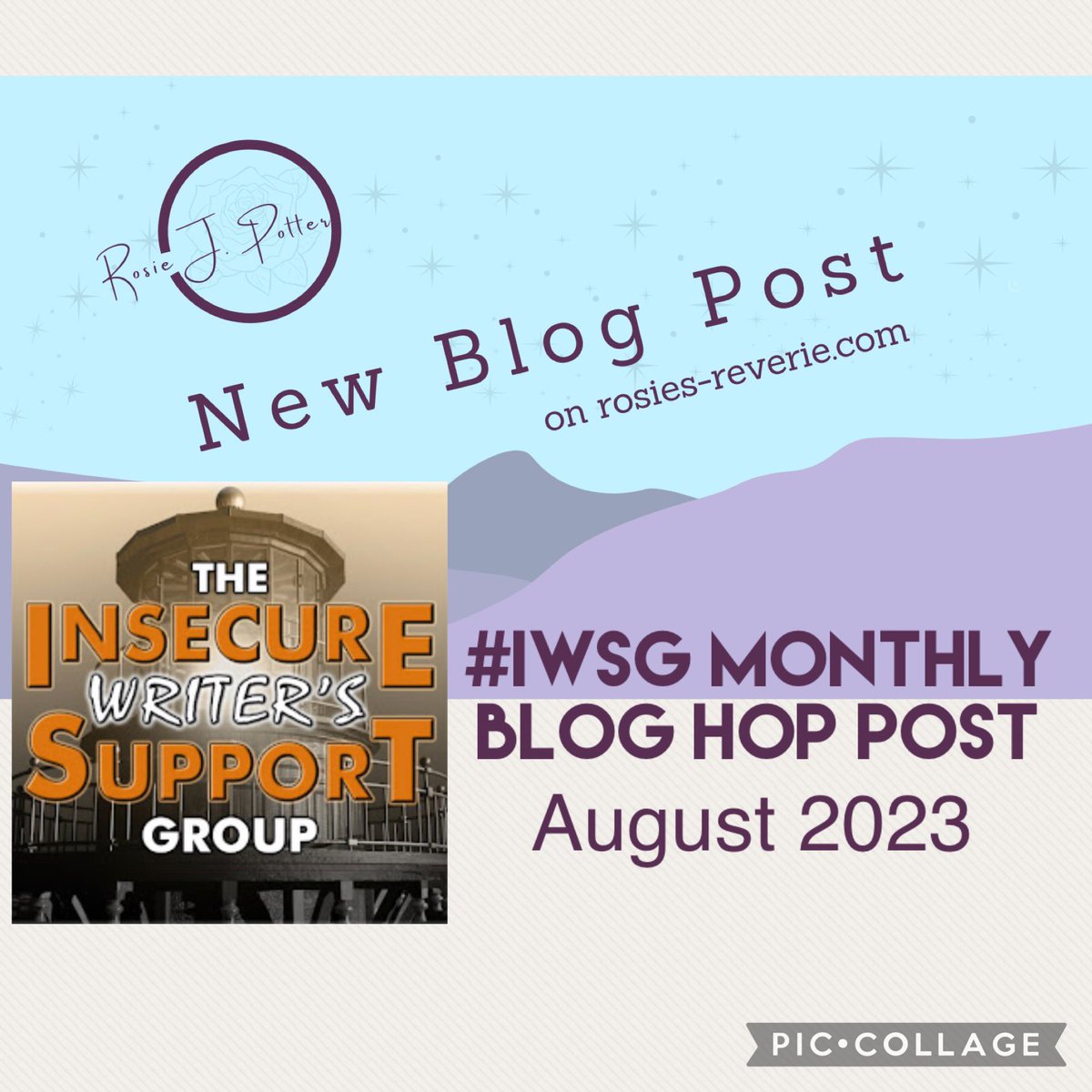 rosie_j_potter's tweet photo. It’s that time again!
I’ve got my #InsecureWritersSupportGroup blog hop post up!
Give it a read if you will!
#authors #writingcommunity #romancelandia @TheIWSG #writer #amwriting
https://t.co/kRnPyMWRBa https://t.co/Id74qna5W2