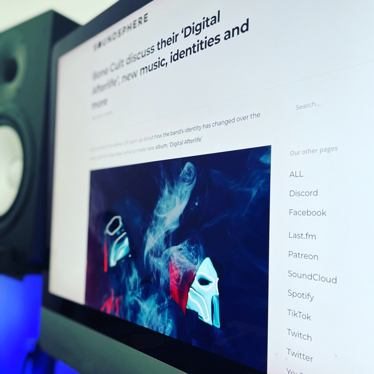 bonecult's tweet photo. New @soundspheremag  Interview for upcoming album 'Digital Afterlife' released this Friday 4th August:
https://t.co/K378p8tMY6 https://t.co/rqXF2sBl6B