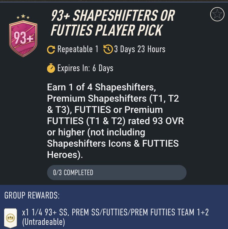 FUT_Rory's tweet photo. Show me your 93+ shapeshifters or FUTTIES player pick 👀 https://t.co/Uy86GPy2i4