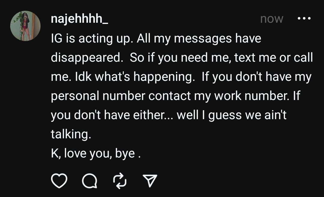 Najeehhh's tweet photo. #instagramdown https://t.co/ep0ghyMsKX