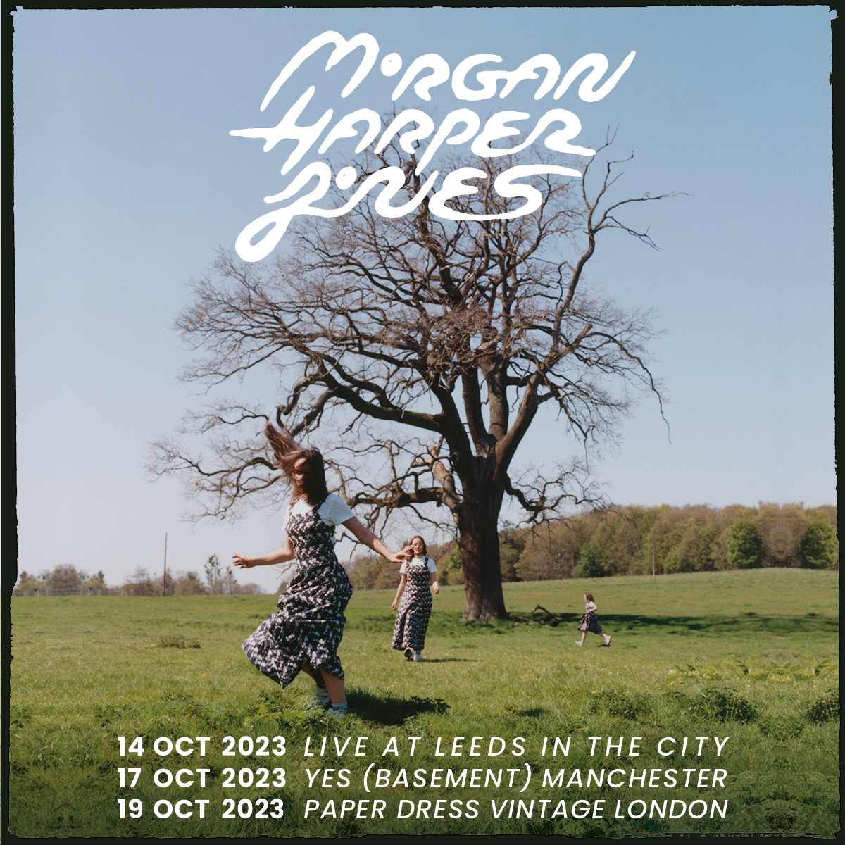 hey hi hello Leeds Manchester London I’ll be playing some shows in October 🙆‍♀️ i hope to see some of you there x ~ tickets on sale Friday 10am via my linkinbio !!!!! x