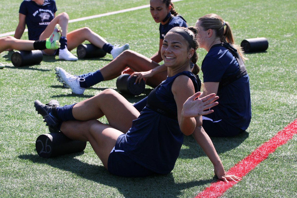 UNHWSOC's tweet photo. First day back has us 😁

#BeTheRoar https://t.co/UUIYP3RO0h