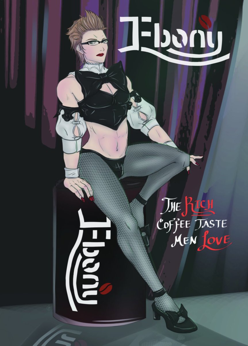 Heeyooo was part of thr <a href="/ignispinupzine/">Insomniac Magazine</a> zine and can show off my piece of Ignis being the model for his #1 canned coffee ☕️ #FF15