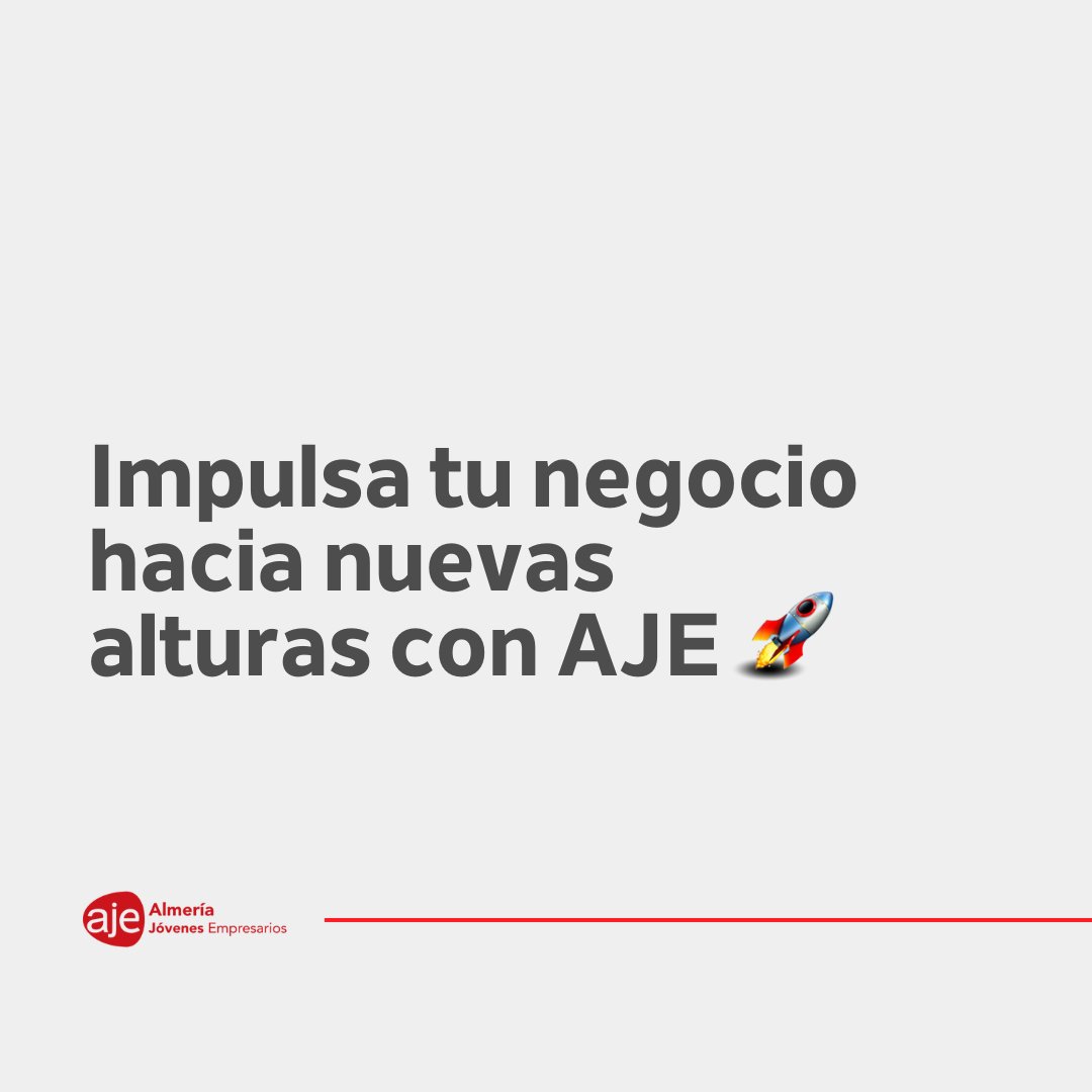 AJE_alm's tweet photo. ¿Listo para llevar tu empresa al siguiente nivel? Únete a AJE Almería y despega hacia el éxito empresarial. 💼🚀

Desliza para conocer algunos de los beneficios que obtendrás al asociarte. 👉

Pulsa el enlace en nuestro bio para más info 🔗

#Emprendedores #AJE #AJEalmeria https://t.co/0iC3GfLZMr
