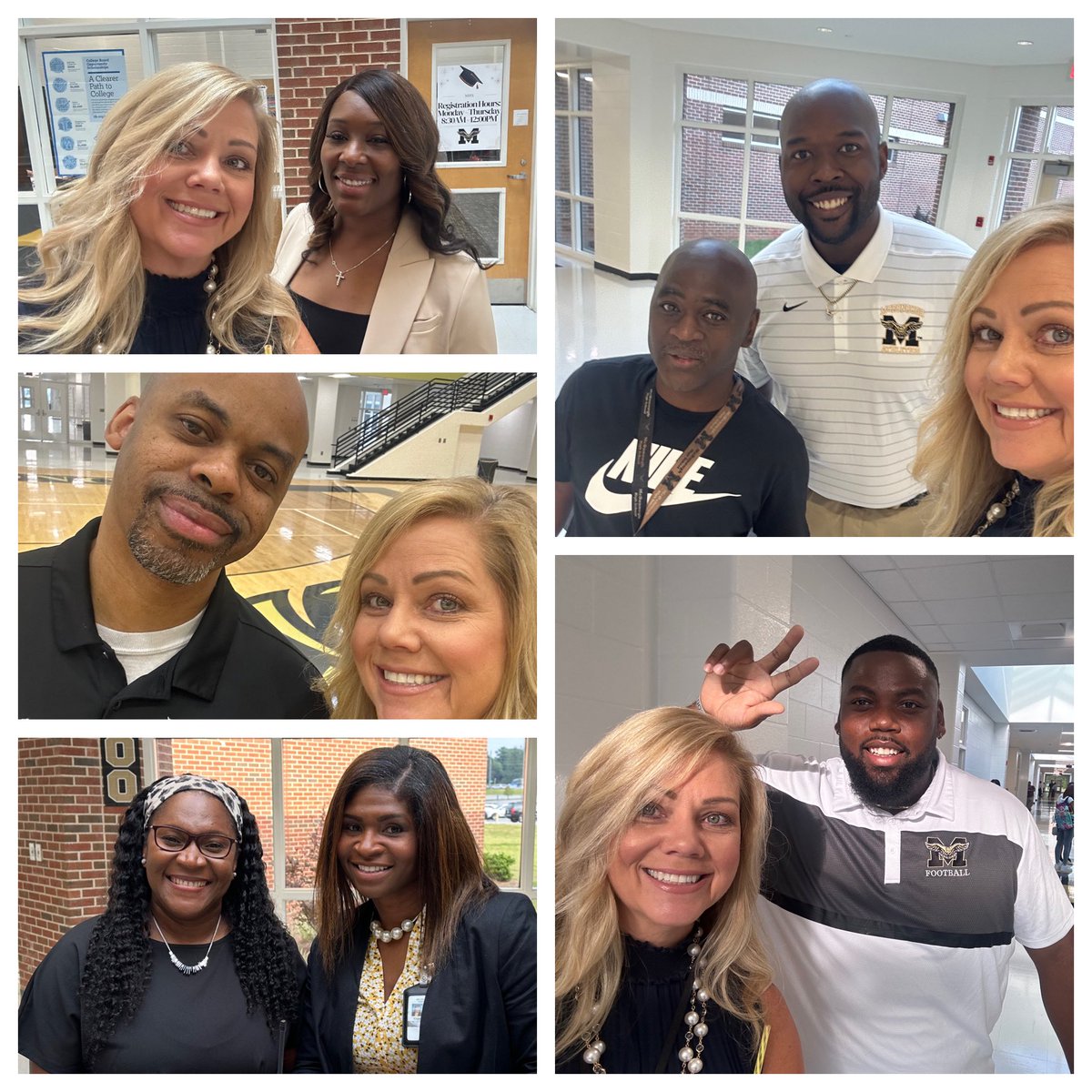 KelliWHutcheson's tweet photo. It was an amazing  #BestFirstDayEver at @MHS_WarHawks I’m thankful to each of these educators who also coach &amp; support athletics with passion &amp; dedication! @McDonoughHS_AD @AthleticsHenry @McDonoughHoops @McDonoughFB #OurWinningSeason #BeyondTheScoreboard https://t.co/QUFbX6JNmo