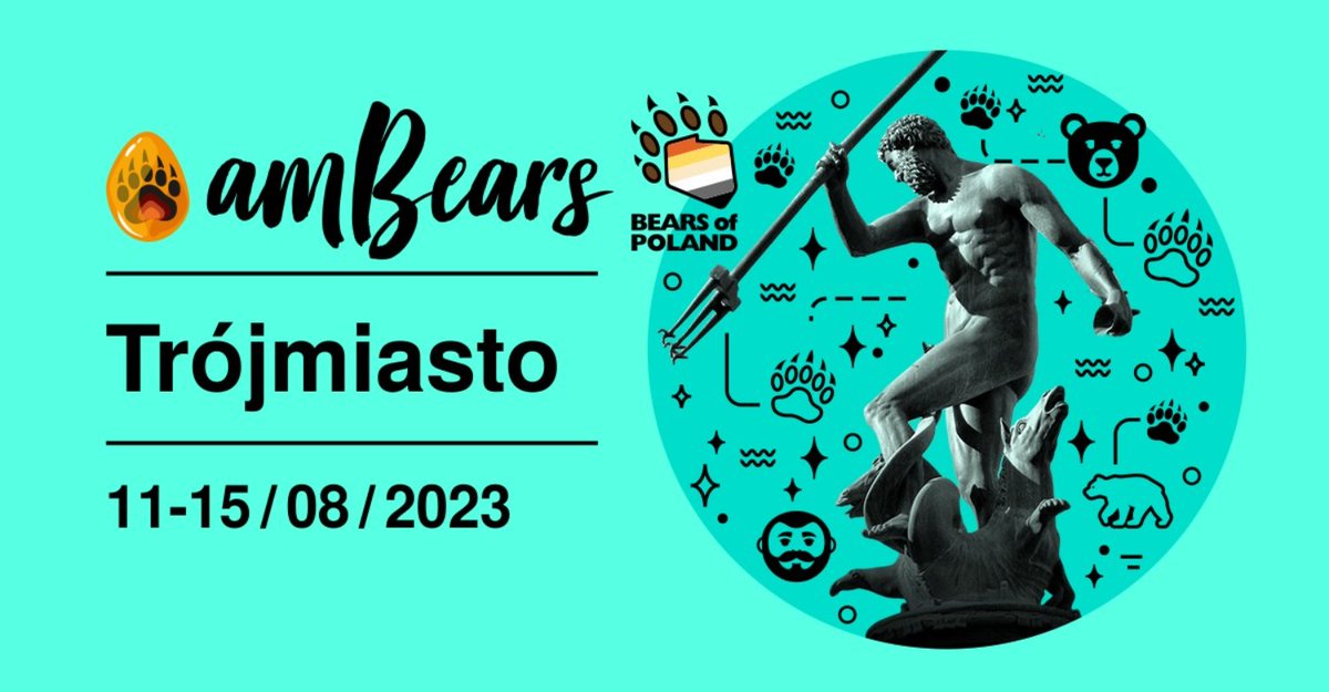 bearsofpoland's tweet photo. Już za 9 dni spotykamy się w Trójmieście na amBears!
Więcej szczegółów na: https://t.co/Scm8lXuLs0

To jak? Gotowi na opalanie i świetną zabawę? https://t.co/QrUkXBi4JA