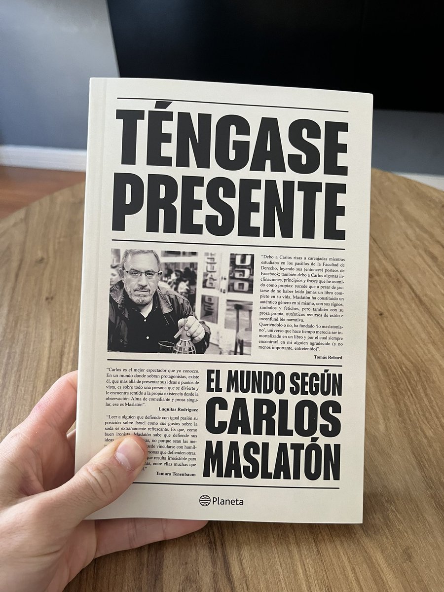Goldringjuli's tweet photo. @CarlosMaslaton Por acá ya lo tengo @CarlosMaslaton ! https://t.co/nP6kQfbM65