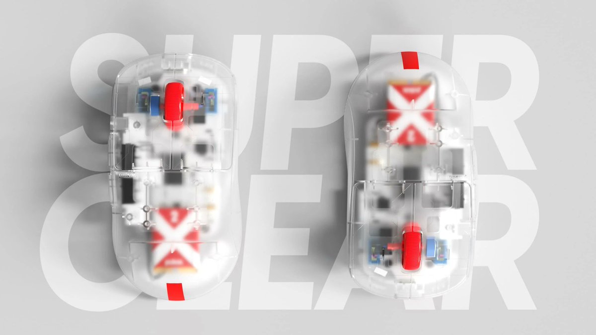 ilyamiskov's tweet photo. This is a gorgeous mouse! 🤤

Pulsar X2 Super Clear Edition. https://t.co/UhGSxsNdlQ