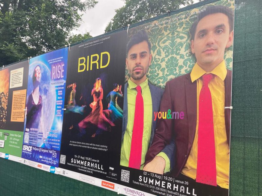 AminaKhayyam's tweet photo. Ready for our first preview of You&amp;Me tonight! 
@Summerhallery @Edfringe

‘10 DANCE SHOWS TO WATCH’  EDINBURGH EVENING NEWS (THE SCOTSMAN)
‘Top Dance Choices’ 
FRINGE REVIEW

#festival #kathak https://t.co/b5tZA59YaG
