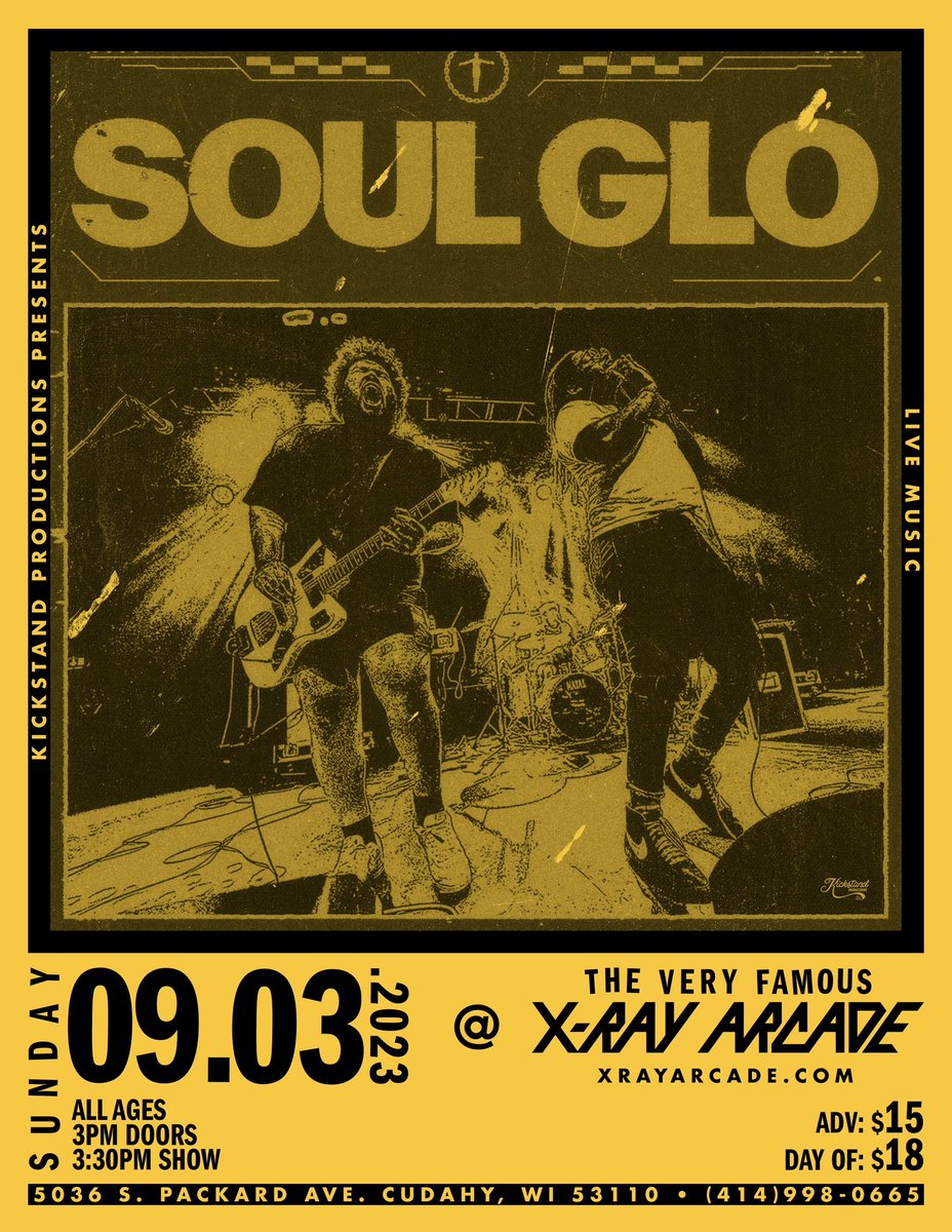 jj 🫡 (@numberonejrio) on Twitter photo soul glo sunday matinee show. excited for this one. thanks <a href="/kickstandshows/">Kickstand Productions</a> for making it happen!!
tickets on sale friday at 10 am soul glo sunday matinee show. excited for this one. thanks <a href="/kickstandshows/">Kickstand Productions</a> for making it happen!!
tickets on sale friday at 10 am