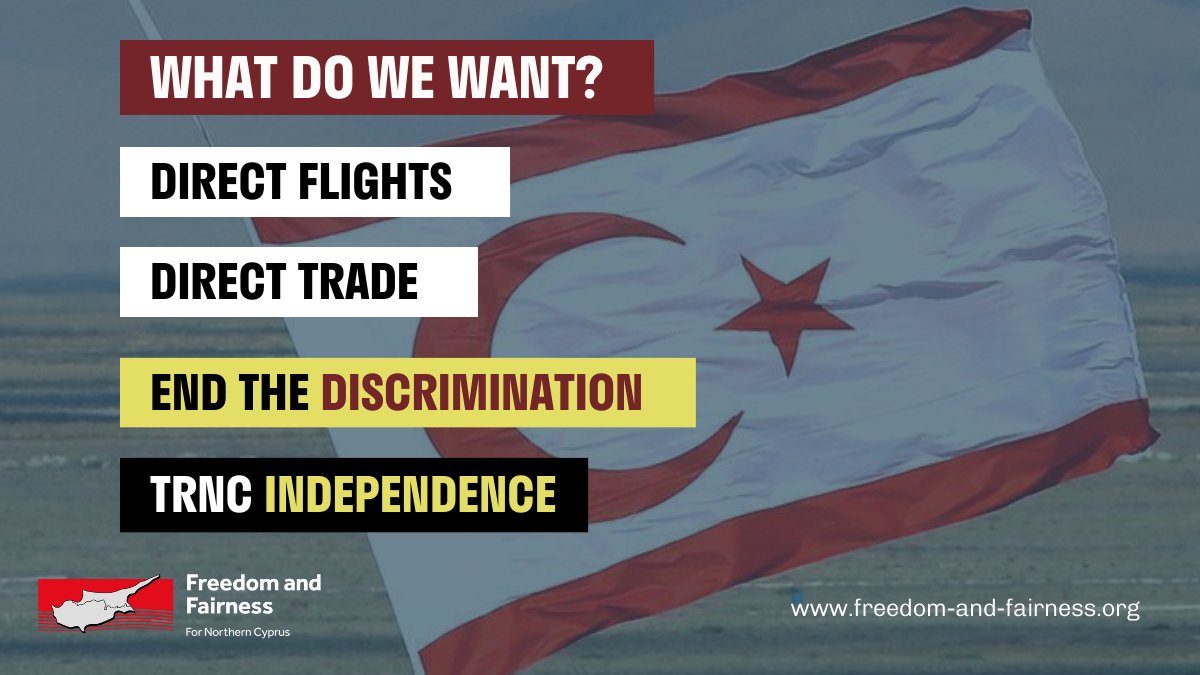 Freedom and Fairness for Northern Cyprus tweet media